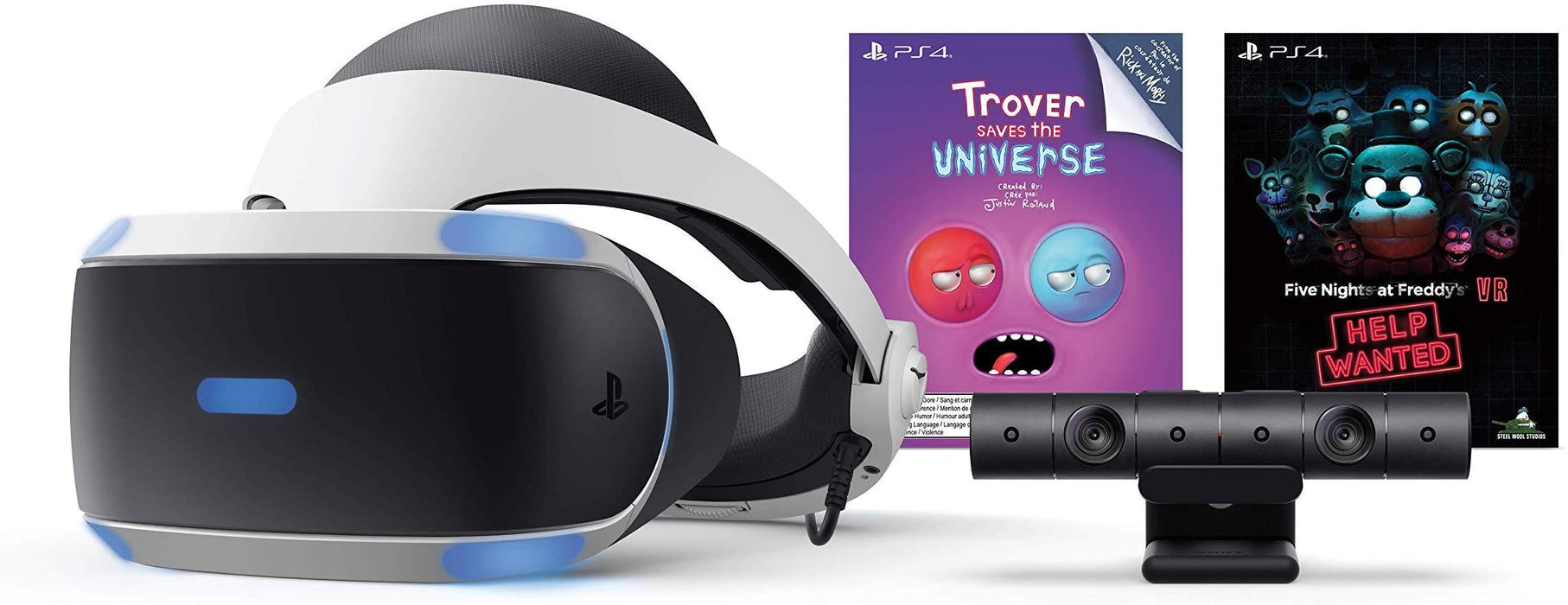PlayStation VR Trover Saves the Universe + Five Nights at Freddy's VR: Help Wanted Bundle - PSVR [PlayStation 4]