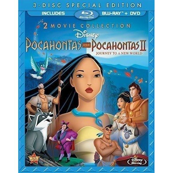 Disney's Pocahontas and Pocahontas II: Journey to a New World [Blu-Ray 2-Movie Collection]