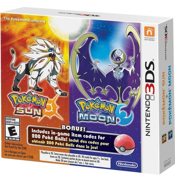 Pokémon Sun & Pokémon Moon Dual Pack [Nintendo 3DS]