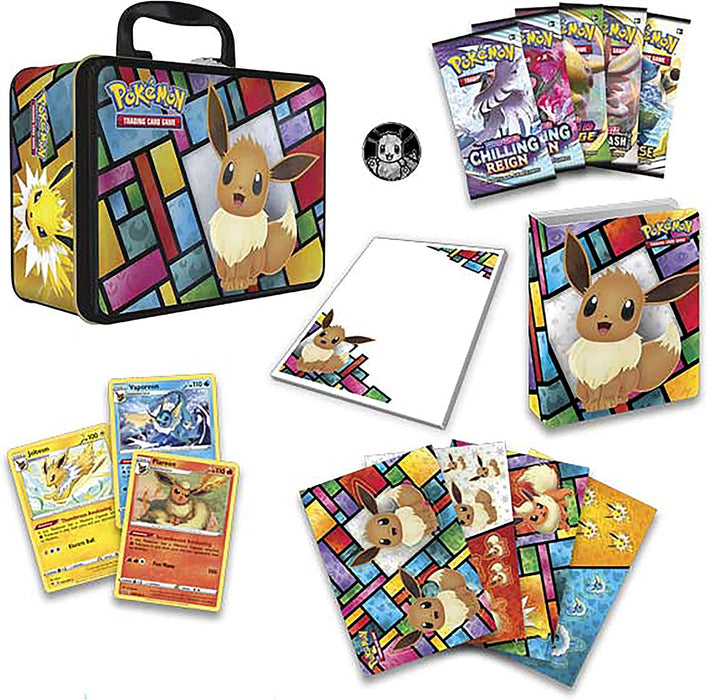 Pokemon TCG: 2021 Eevee Collector's Chest [Card Game, 2 Players]