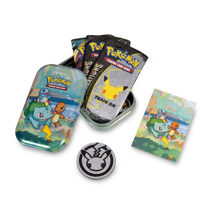 Pokemon TCG: Celebrations Mini Tins Display Box [Card Game, 2 Players]