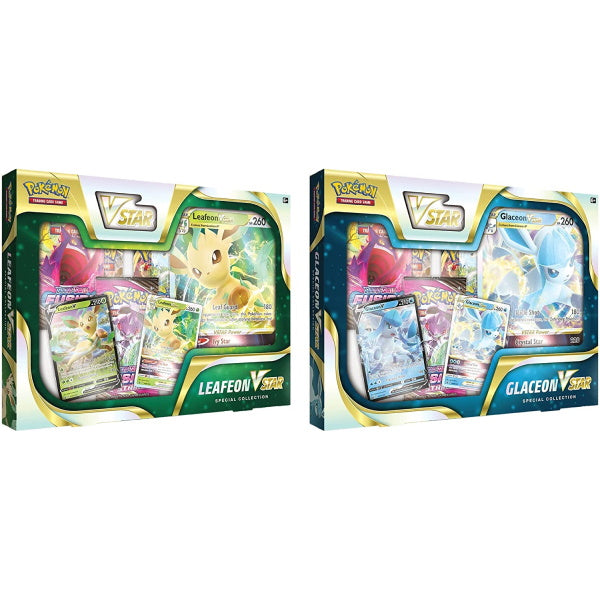 Pokemon TCG: Leafeon VSTAR and Glaceon VSTAR Special Collections