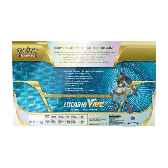 Pokemon TCG: Lucario VSTAR Premium Collection [Card Game, 2 Players]