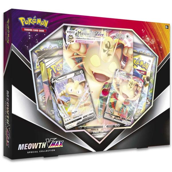 Pokemon TCG: Meowth VMAX Special Collection