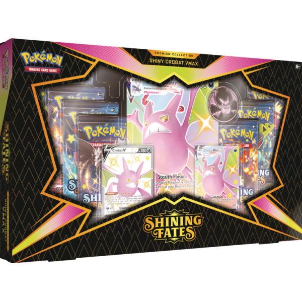Pokemon TCG: Shining Fates Premium Collection - Shiny Crobat VMAX