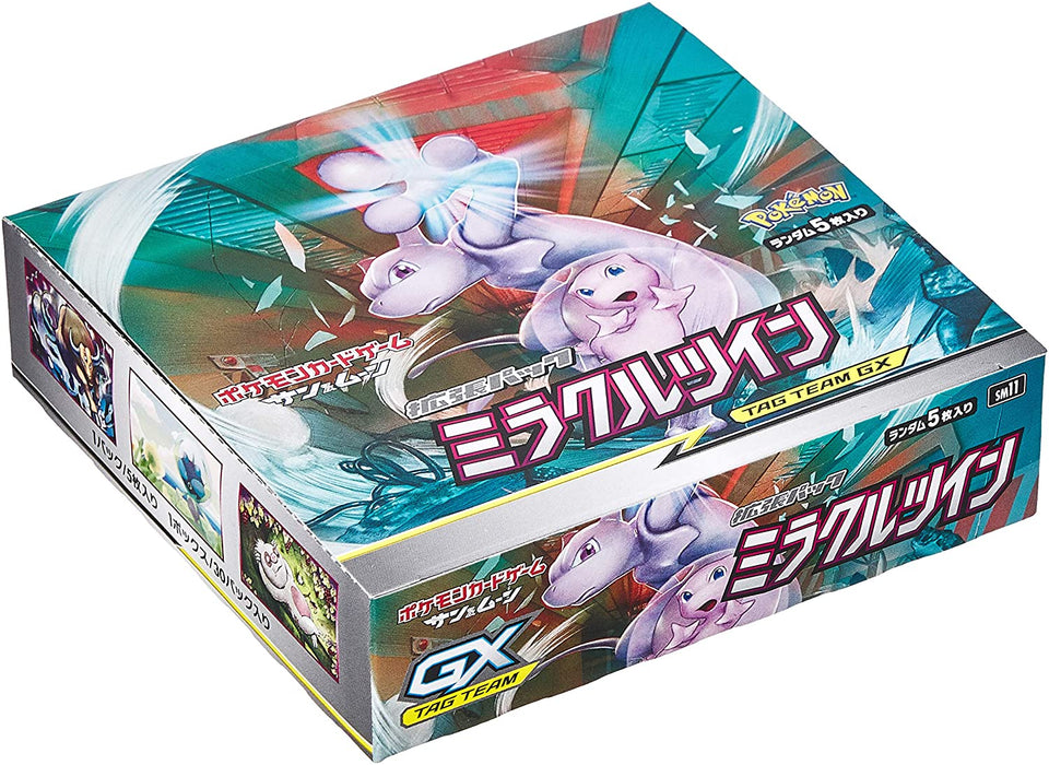 Pokemon TCG: Sun & Moon Expansion Pack Miracle Twin - Japanese - 30 Packs