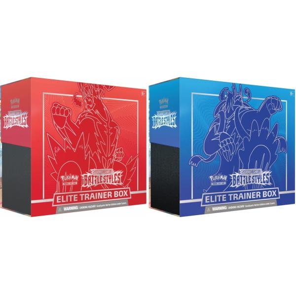 Pokemon TCG: Sword & Shield - Battle Styles Elite Trainer Box - Set of 2