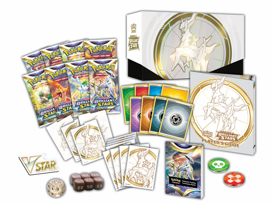 Pokemon TCG: Sword & Shield - Brilliant Stars Elite Trainer Box - Arceus
