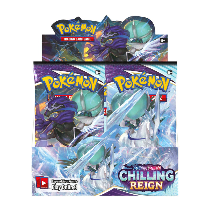 Pokemon TCG: Sword & Shield - Chilling Reign Booster Display Box - 36 Packs [Card Game, 2 Players]