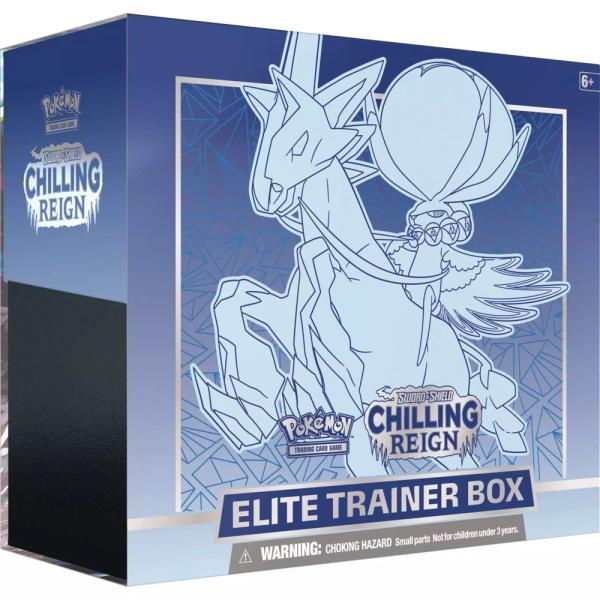 Pokemon TCG: Sword & Shield - Chilling Reign Elite Trainer Box - Ice Rider Calyrex