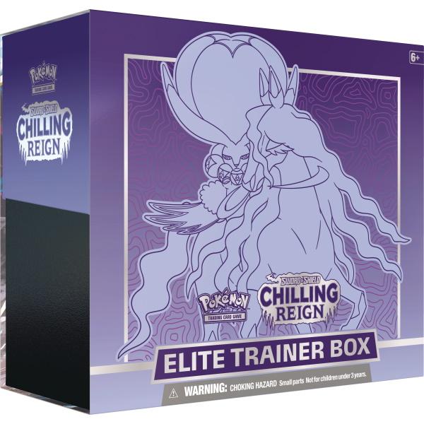 Pokemon TCG: Sword & Shield - Chilling Reign Elite Trainer Box - Shadow Rider Calyrex