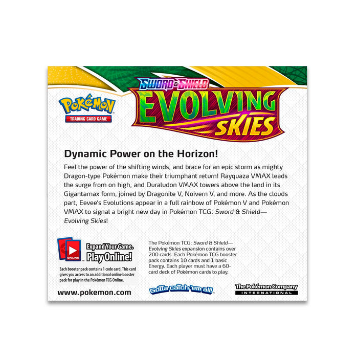 Pokemon TCG: Sword & Shield - Evolving Skies Booster Display Box - 36 Packs