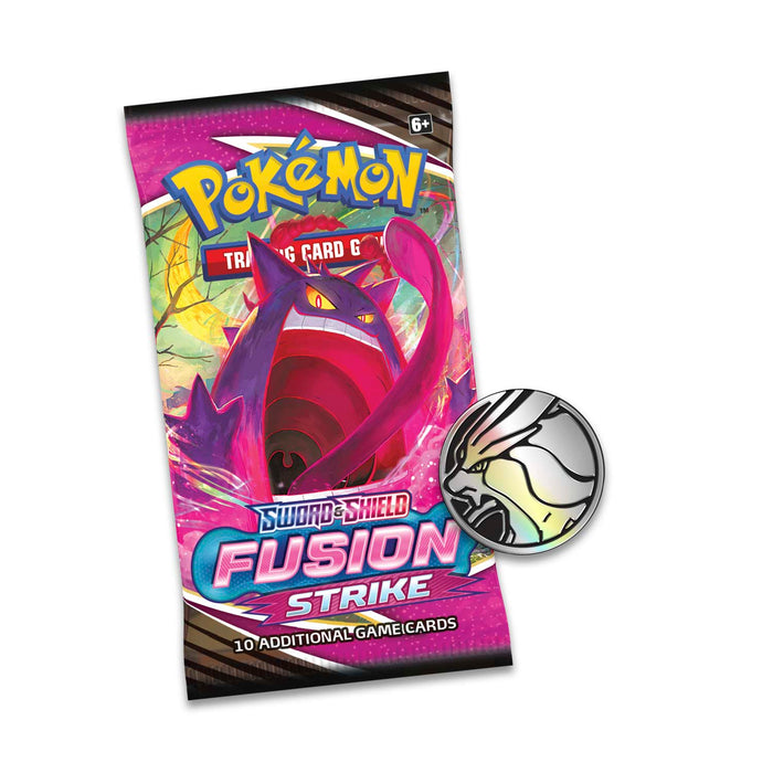 Pokemon TCG: Sword & Shield - Fusion Strike 3 Booster Packs - Coin & Eevee Promo Card [Card Game, 2 Players]