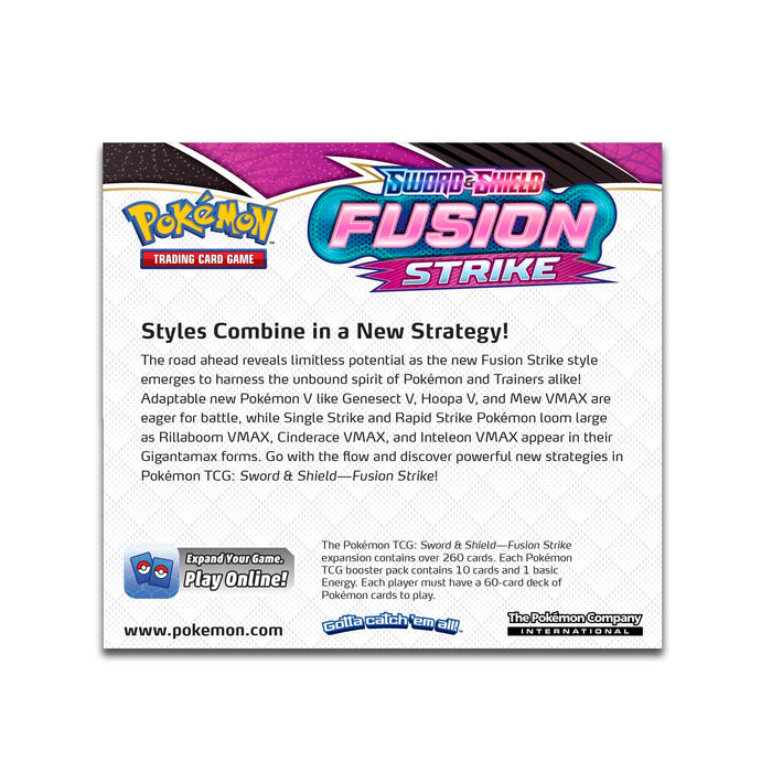 Pokemon TCG: Sword & Shield - Fusion Strike Booster Display Box - 36 Packs
