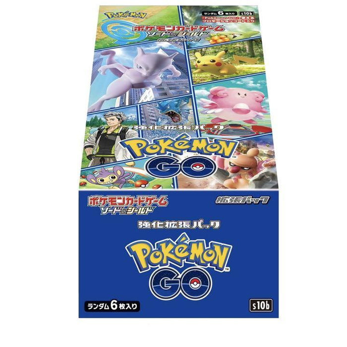 Pokemon TCG: Sword & Shield - Enhanced Expansion Pack Pokemon GO Booster Box - Japanese - 20 Packs