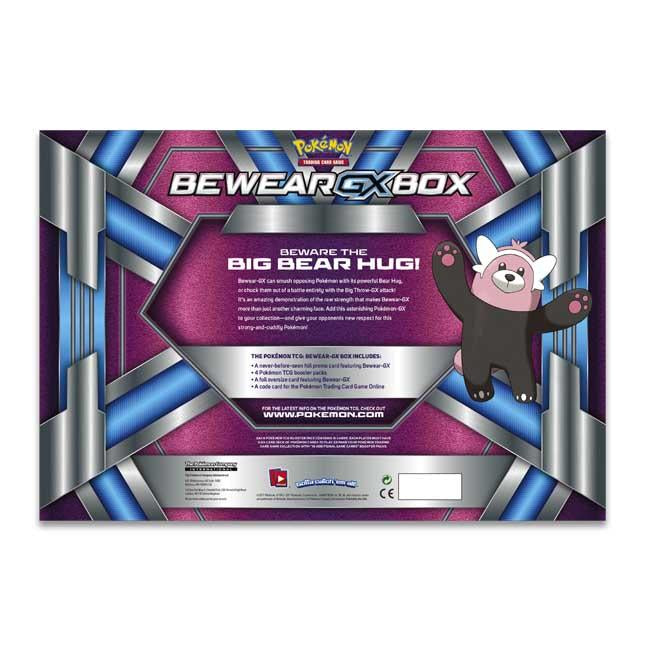 Pokemon TCG: Bewear-GX Box [Card Game, 2 Players]