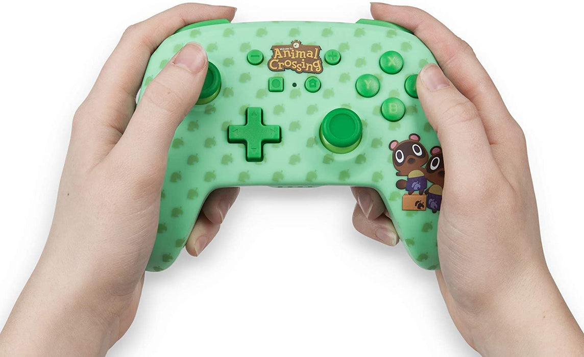 PowerA Nintendo Switch Enhanced Wireless Controller - Animal Crossing: Timmy & Tommy Nook [Nintendo Switch Accessory]