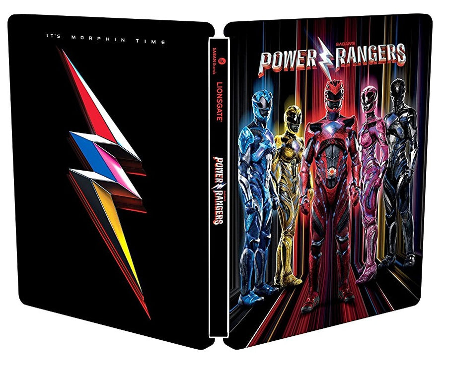 Power Rangers - Target Exclusive SteelBook [Blu-Ray + DVD + Digital ...