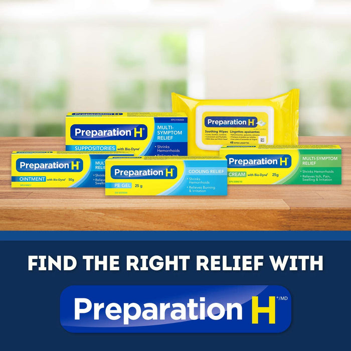 Preparation H Cooling Relief PE Gel with Phenylephrine & Witch Hazel - 25g [Healthcare]