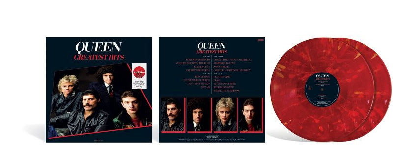 Queen - Greatest Hits - Limited Edition Ruby Blend Color Vinyl [Audio —  MyShopville