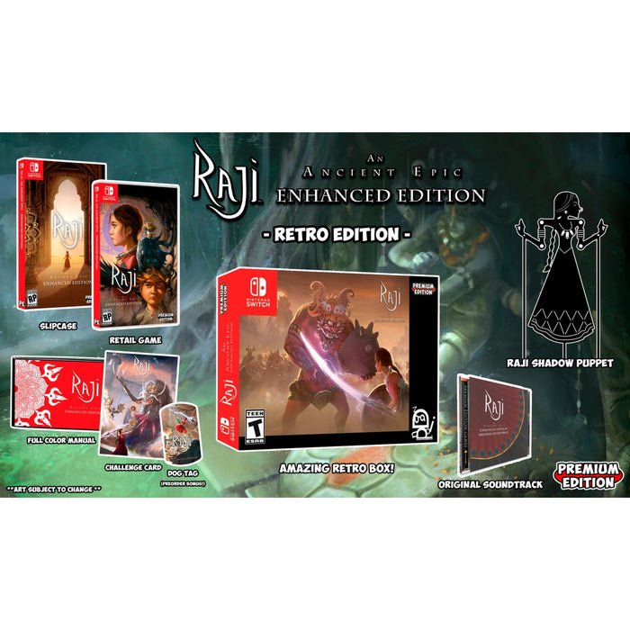 Raji: An Ancient Epic Enhanced - Retro Edition [Nintendo Switch]