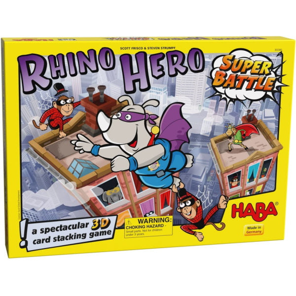 Rhino Hero: Super Battle [Card Game, 2-4 Players]