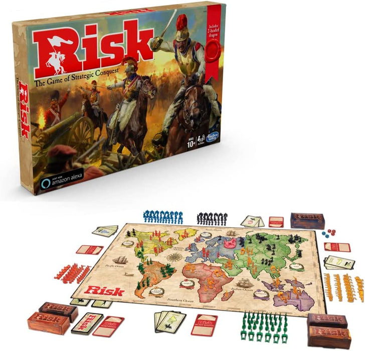 Risk Game With Dragons [Board Game, 2-5 Players]