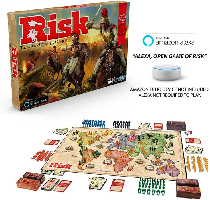 Risk Game With Dragons [Board Game, 2-5 Players]
