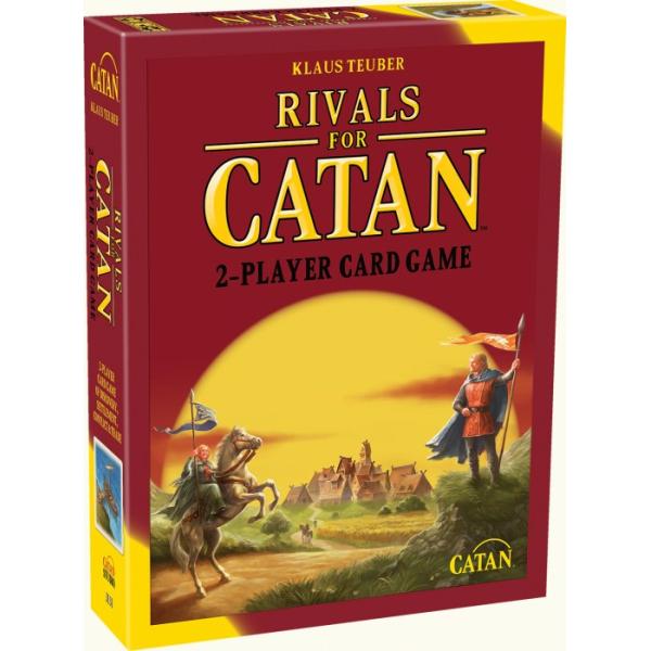 Rivals For Catan - Deluxe Edition [Card Game, 2 Players, Ages 10+]