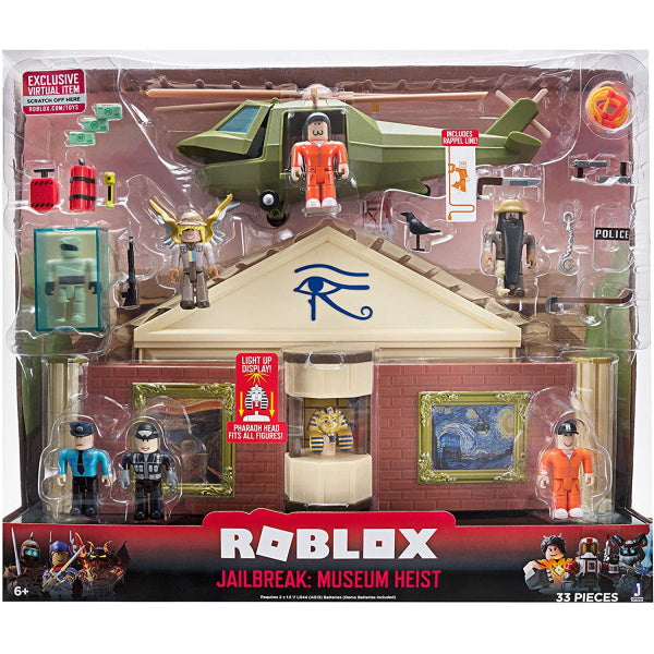 Roblox Action Collection - Jailbreak: Museum Heist - 33 Piece Playset [Toys, Ages 6+]