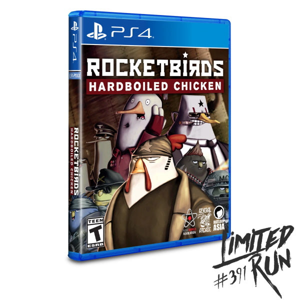 Rocketbirds: Hardboiled Chicken - Limited Run #391 [PlayStation 4]