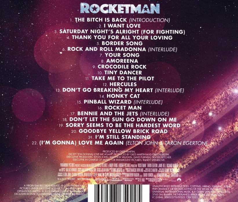 Rocketman: Music From The Motion Picture [Audio CD]
