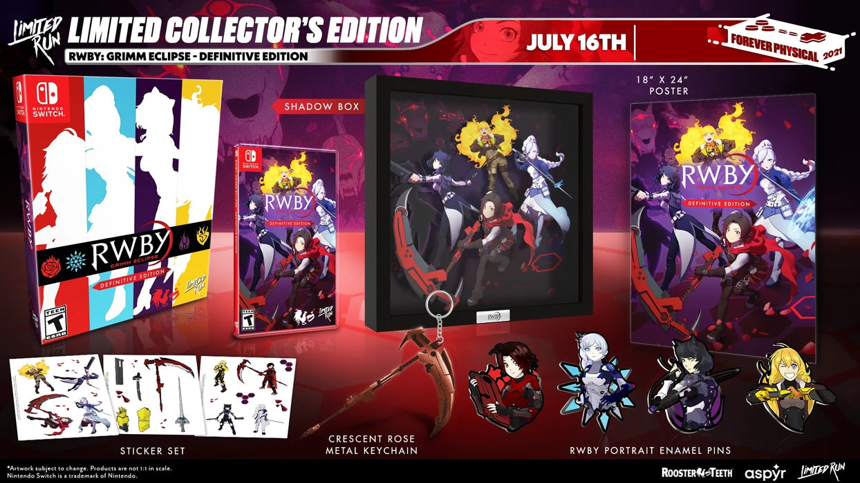 RWBY: Grimm Eclipse Definitive Edition - Collector's Edition - Limited Run #113 [Nintendo Switch]