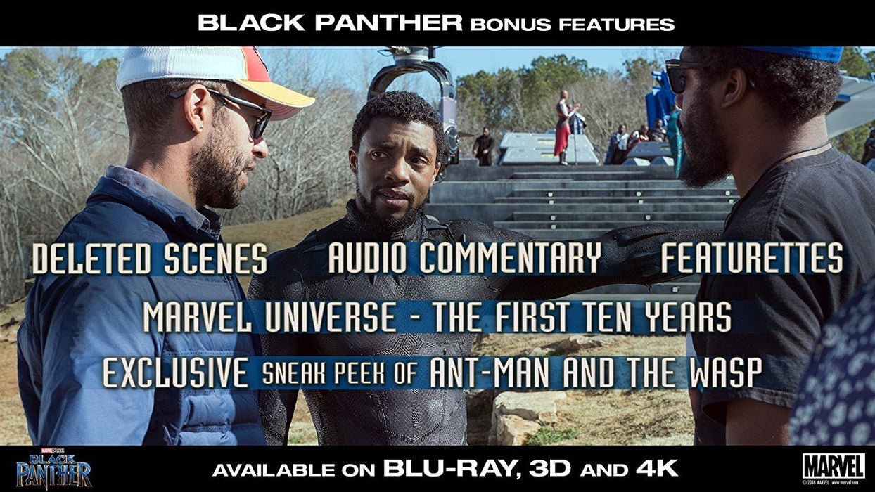 Marvel's Black Panther [3D + 2D Blu-Ray]