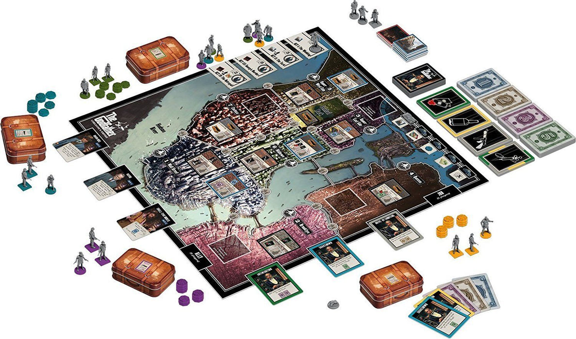 The Godfather: Corleone's Empire [Board Game, 2-5 Players]