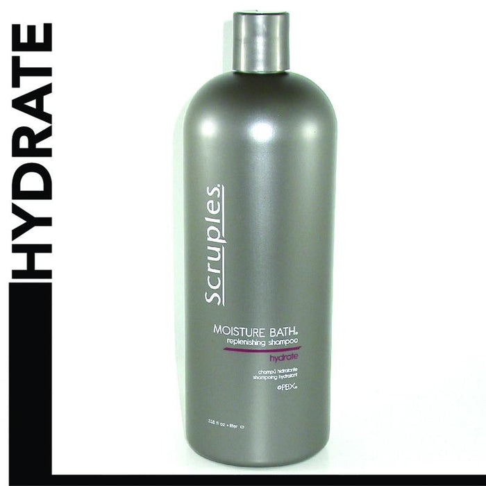 Scruples Moisture Bath Replenishing Shampoo - 1L [Hair Care]