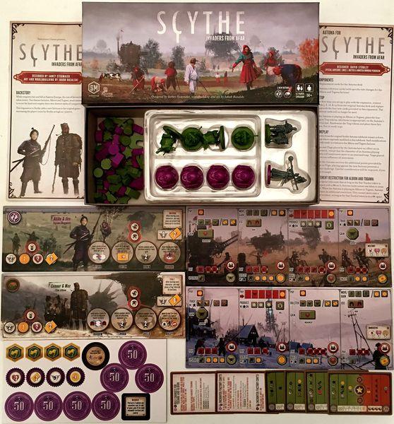Scythe: Invaders from Afar Expansion [Board Game, 1-7 Players]