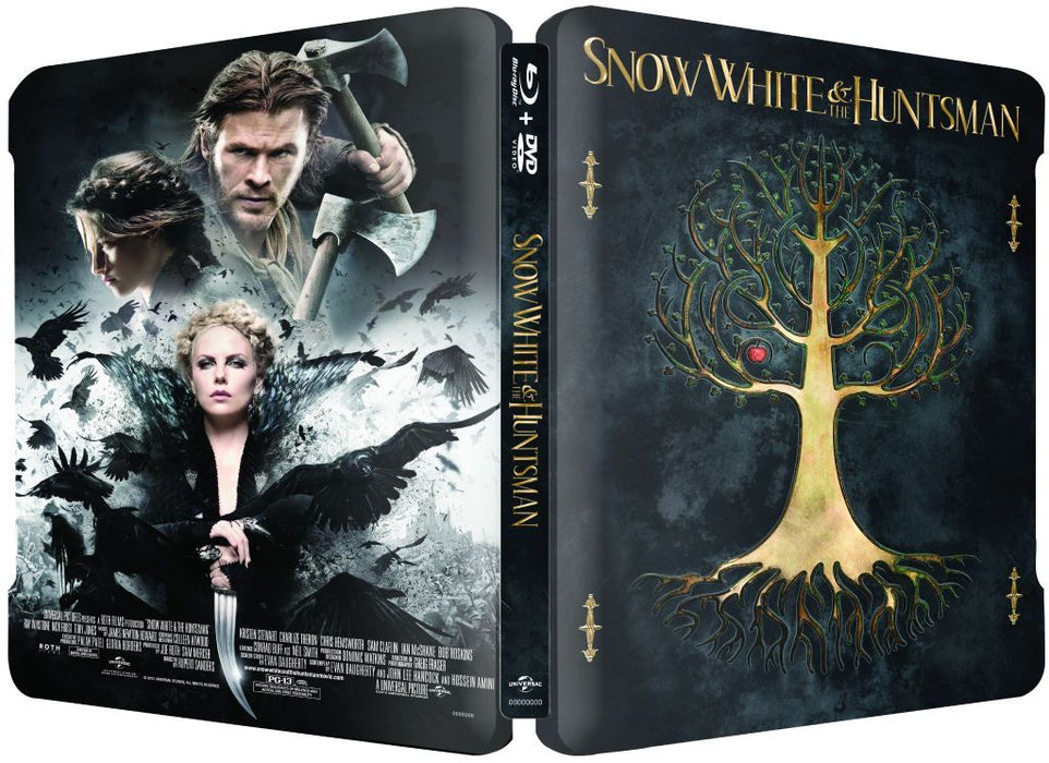 Snow White & the Huntsman - Limited Edition SteelBook [Blu-ray + DVD + Digital]