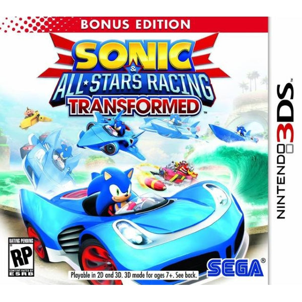 Sonic & All-Stars Racing Transformed - Bonus Edition [Nintendo 3DS]