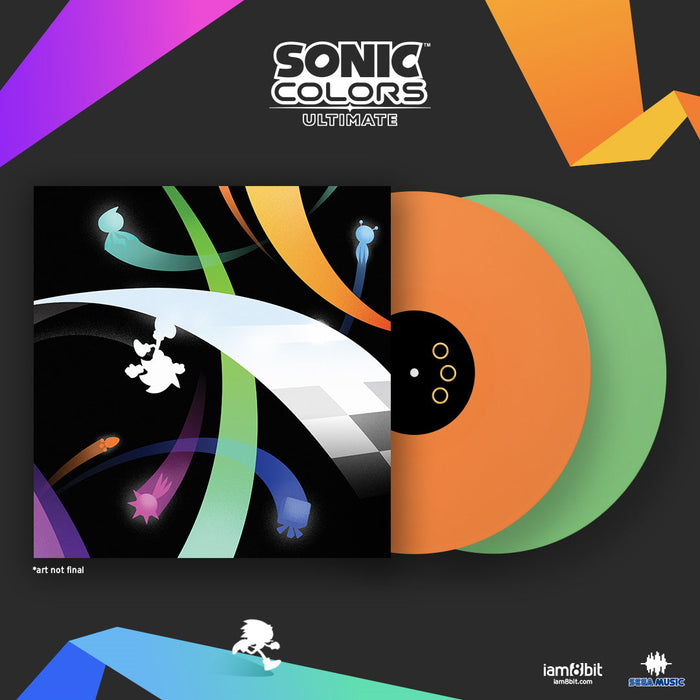 Sonic Colors: Ultimate 2xLP Random Sprite-Colored Vinyl Soundtrack [Audio Vinyl]
