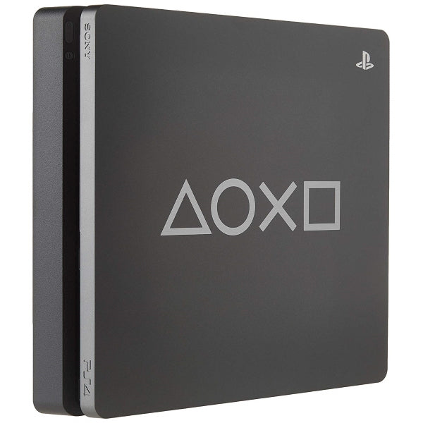 Sony PlayStation 4 Slim Console - Days of Play Steel Black Limited Edition  - 1TB [PlayStation 4 System]