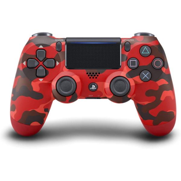 DualShock 4 Wireless Controller - Red Camo Edition [PlayStation 4 Accessory]