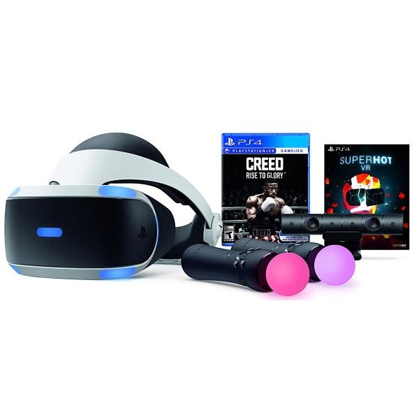 PlayStation VR Creed: Rise to Glory + Superhot VR + 2 Move Motion Controllers - PSVR [PlayStation 4]