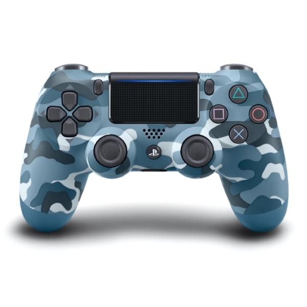 DualShock 4 Wireless Controller - Blue Camouflage [PlayStation 4 Accessory]