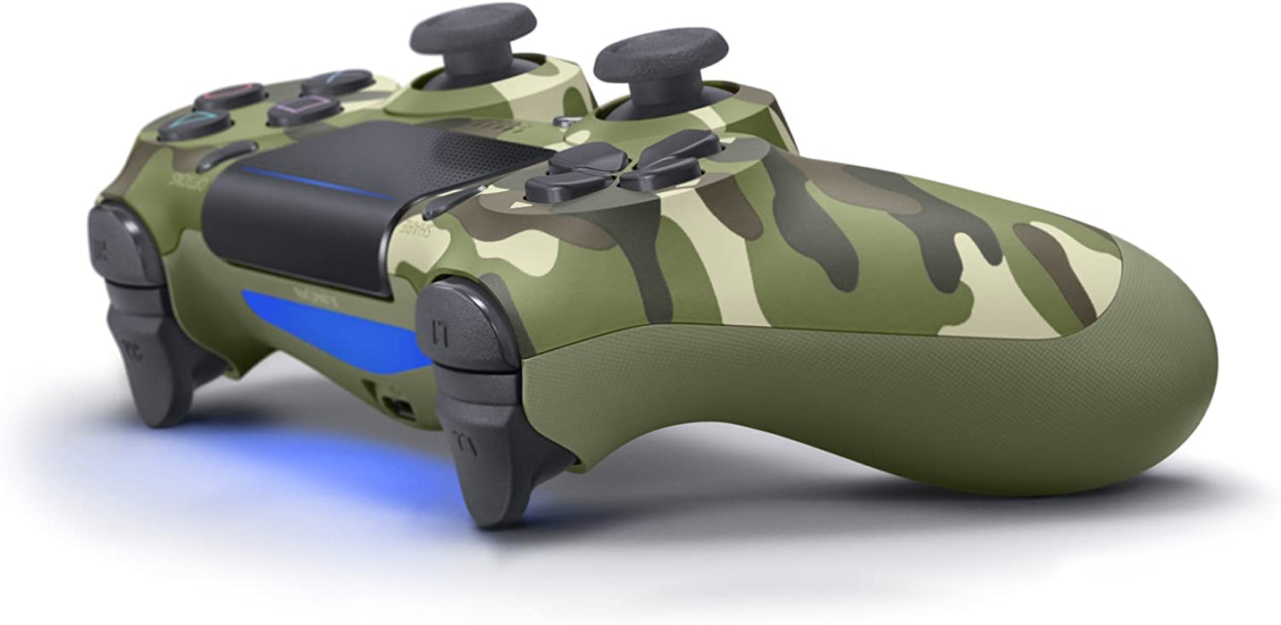 DualShock 4 Wireless Controller - Green Camouflage [PlayStation 4 Accessory]