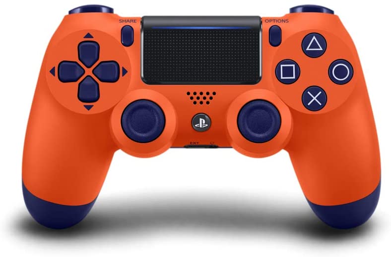 DualShock 4 Wireless Controller - Sunset Orange [PlayStation 4 Accessory]