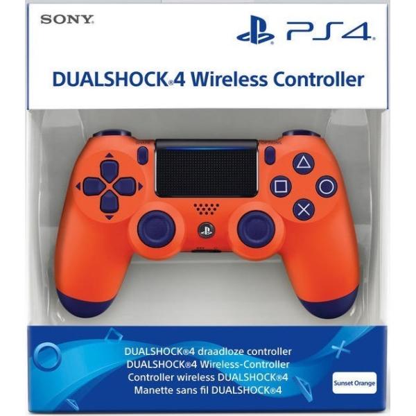 DualShock 4 Wireless Controller - Sunset Orange [PlayStation 4 Accessory]
