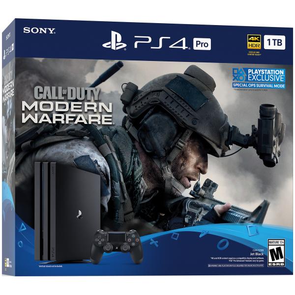 Sony PlayStation 4 Pro Console - Call of Duty: Modern Warfare Bundle Edition - 1TB [PlayStation 4 System]