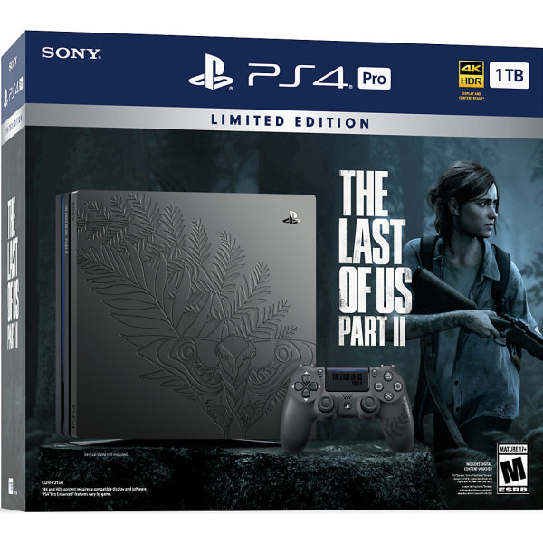 Sony PlayStation 4 Pro Console - The Last of Us Part II Limited Edition Bundle - 1TB [PlayStation 4 System]