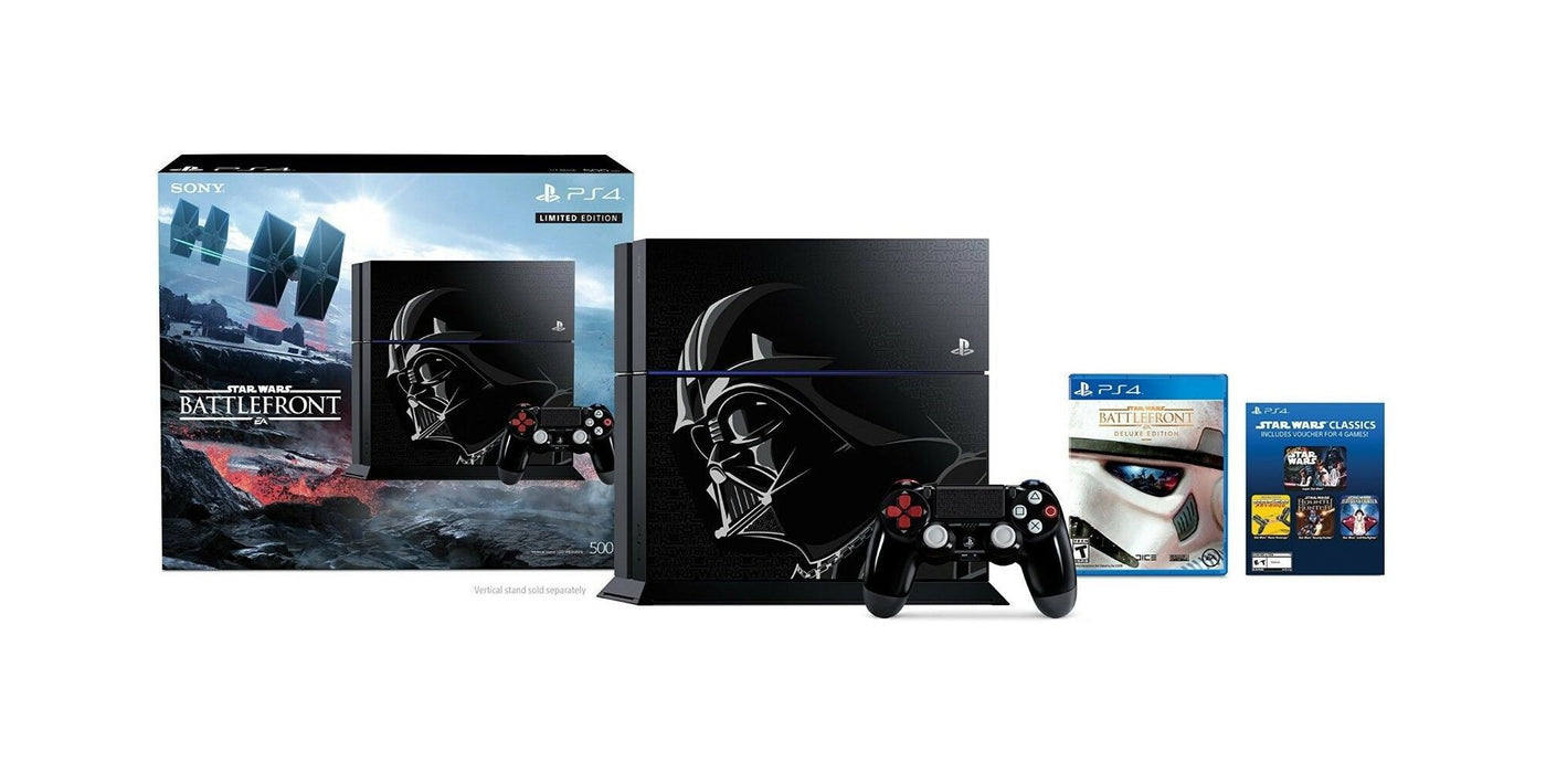 Meddele hjemmelevering Smag Sony PlayStation 4 Console - Star Wars Battlefront Limited Edition Bun —  MyShopville